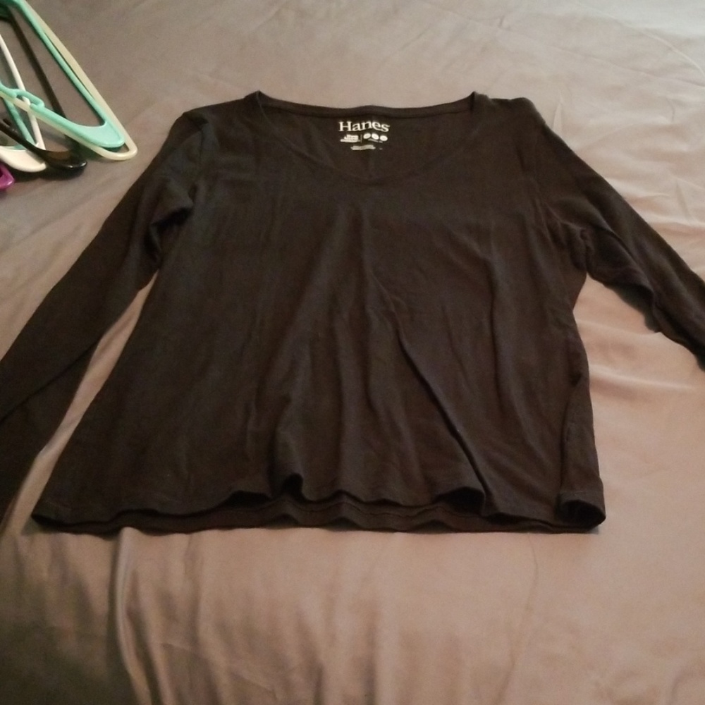 Classic fit long sleeve shirt
